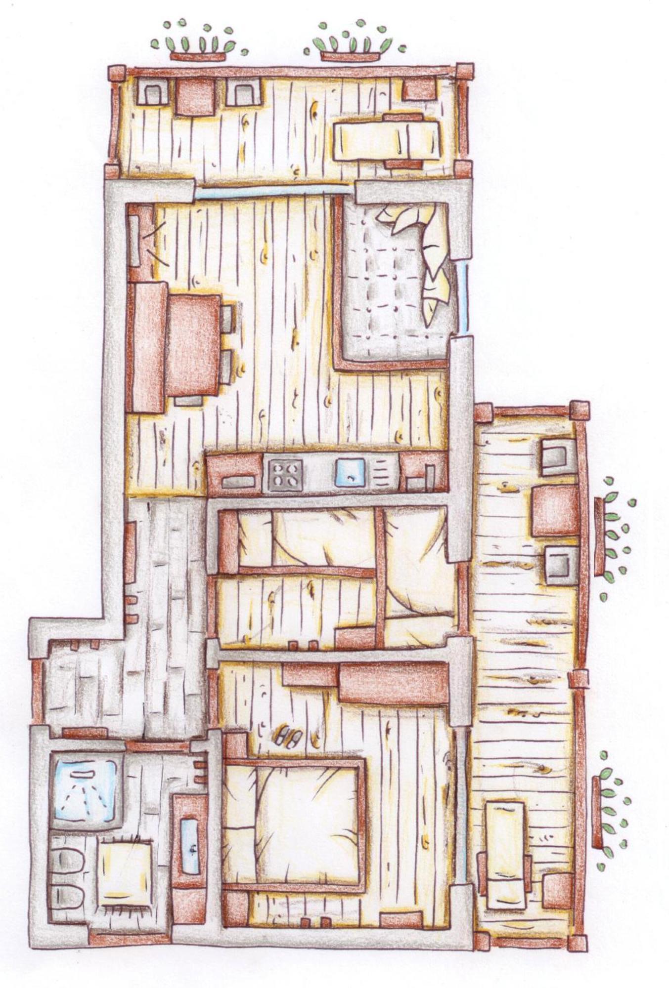 Unterkantiolerhof Funes  Luaran gambar